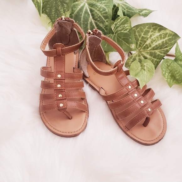 girls tan sandals